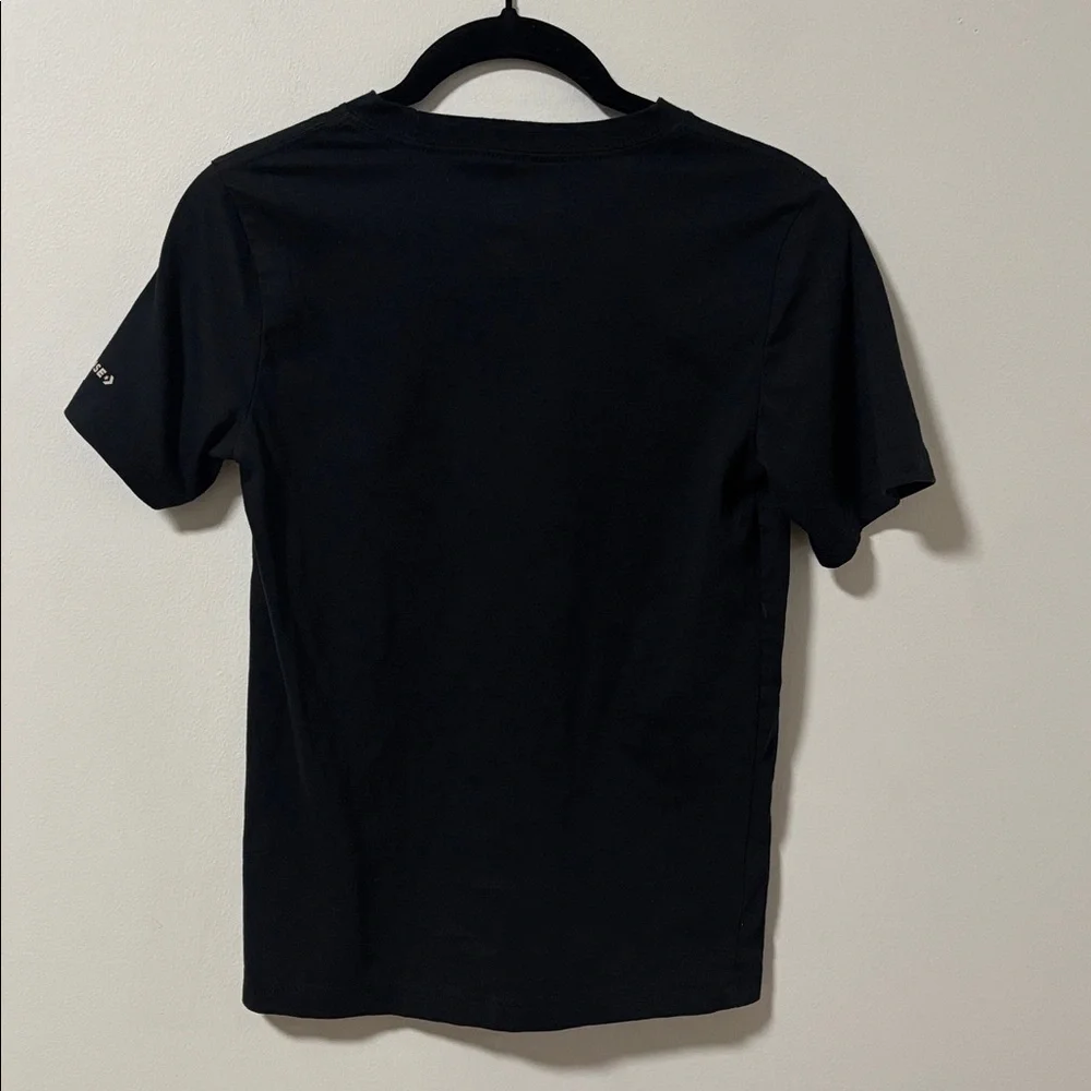 CONVERSE (M) Kids All Star Tee Classic Black Gold Unisex Cotton-Blend Soft - Picture 4 of 11